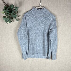 Staccato > Gray High Neck Sweater Small